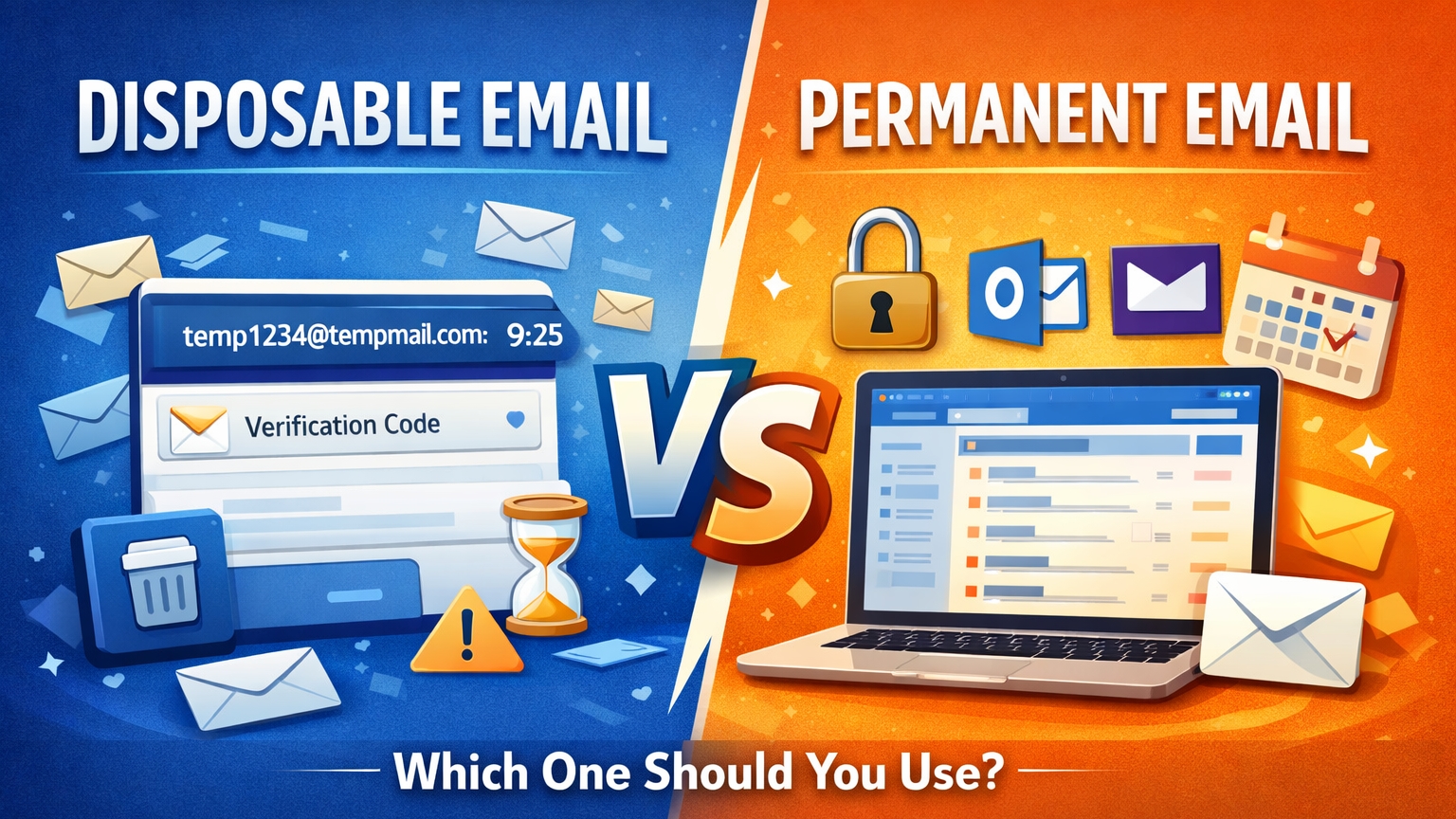Disposable Email vs Permanent Email: Key Differences, Pros & Which to Use